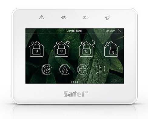 Клавіатура Satel INT-TSG2-W White www.bd.in.ua Безпечний Дім