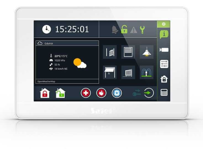 Клавіатура Satel INT-TSI-W White www.bd.in.ua Безпечний Дім