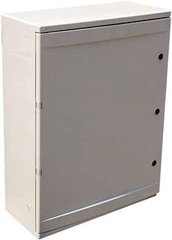 Монтажний бокс Enext e.plbox.210.280.130.8m.blank з панеллю під 8 модулів (CP5101) www.bd.in.ua Безпечний Дім