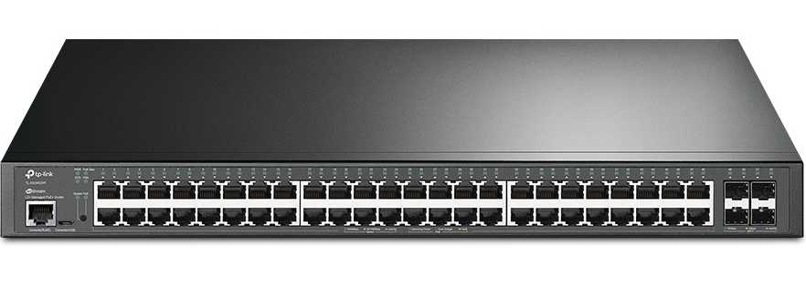 POE комутатор TP-Link TL-SG3452XP Black www.bd.in.ua Безпечний Дім