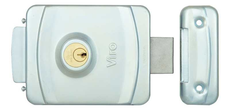 Замок електромеханічний Viro V9083.0794 BS50/80мм T1/T2 Gray (VIR-30.9083.07940000) www.bd.in.ua Безпечний Дім