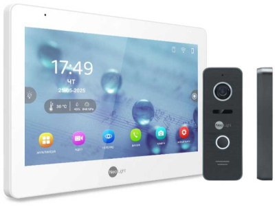 Комплект домофону Neolight Mezzo Hybrid HD Kit (Mezzo Hybrid + Prime FHD) Black www.bd.in.ua Безпечний Дім
