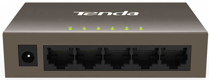 Некерований комутатор Tenda TEF1005D www.bd.in.ua Безпечний Дім