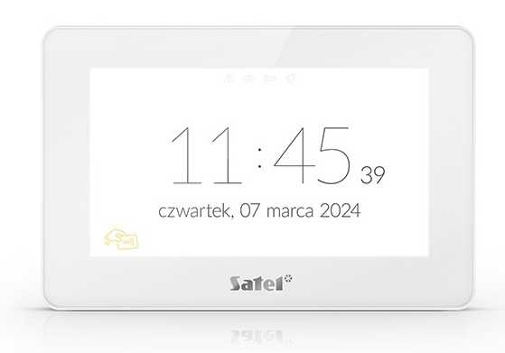 Клавіатура Satel INT-TSH2R-W White www.bd.in.ua Безпечний Дім