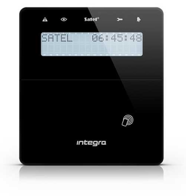 Клавіатура Satel INT-KLFR-B Black www.bd.in.ua Безпечний Дім