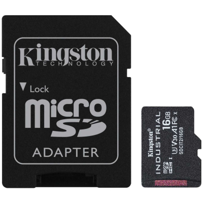 Карта памяті Kingston 16GB microSDHC class 10 UHS-I V30 A1 (SDCIT2/16GB) www.bd.in.ua Безпечний Дім
