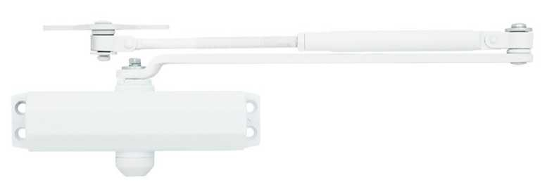 Дотягувач дверей SEVEN Systems 45-75 кг DC-7743HP white www.bd.in.ua Безпечний Дім