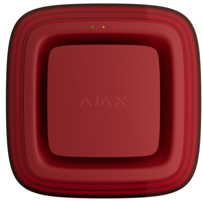 Пожежний сповіщувач Ajax EN54 FireProtect (Sounder/VAD) Jeweller Red www.bd.in.ua Безпечний Дім
