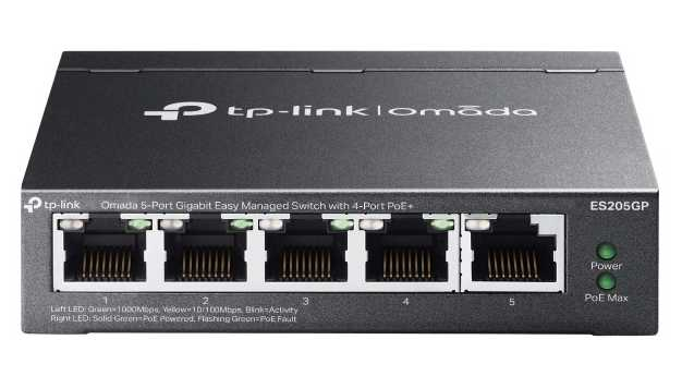 POE комутатор TP-Link Omada ES205GP (ES205GP) www.bd.in.ua Безпечний Дім