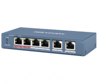 POE комутатор Hikvision DS-3E0106HP-E www.bd.in.ua Безпечний Дім