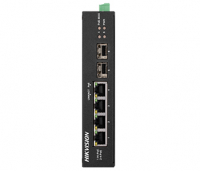 POE комутатор Hikvision DS-3T0506HP-E/HS www.bd.in.ua Безпечний Дім