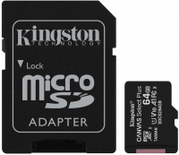Карта памяті Kingston microSDHC 64GB Canvas Select Plus Class 10 UHS-I А1 + SD-adapter (SDCS2/64GB) www.bd.in.ua Безпечний Дім