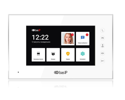IP домофон BAS IP AQ-07LL (white) www.bd.in.ua Безпечний Дім
