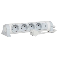 Мережевий фільтр Legrand 4XSchuko 3Gх1,5 мм, 3м www.bd.in.ua Безпечний Дім