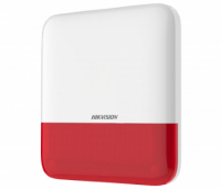 Світло-шумовий сповіщувач Hikvision DS-PS1-E-WE-Red www.bd.in.ua Безпечний Дім