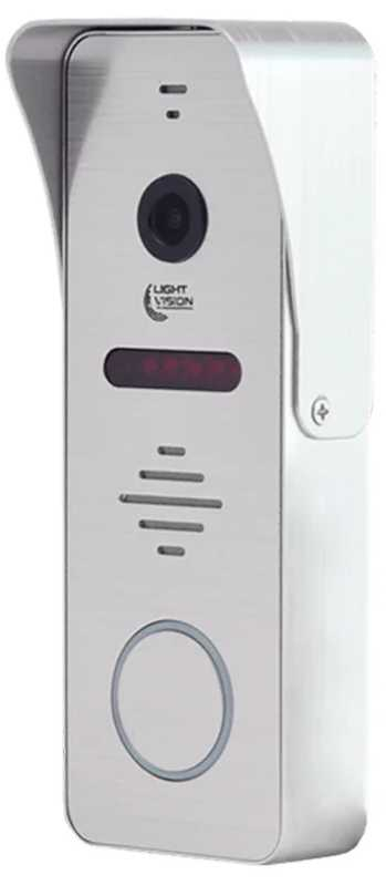 Виклична панель LightVision RIO FHD Silver www.bd.in.ua Безпечний Дім