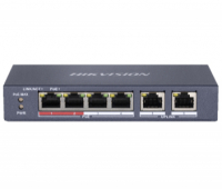 Некерований комутатор Hikvision DS-3E0106P-E/M www.bd.in.ua Безпечний Дім