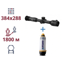 Тепловізійний приціл AGM Adder TS35-384 + LifeSaver Bottle www.bd.in.ua Безпечний Дім