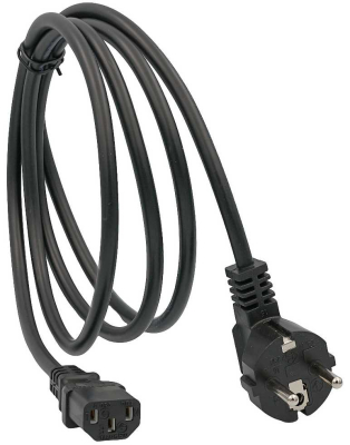 Кабель живлення Kingda С13-CEE 7/7 1 м (CMS-PC6065-0.75-1m) www.bd.in.ua Безпечний Дім