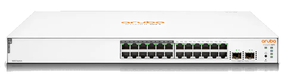 POE комутатор HP Aruba IOn 1830 24G PoE White (JL813A) www.bd.in.ua Безпечний Дім