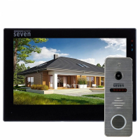 Комплект домофону SEVEN Systems DP-7577/04Kit black www.bd.in.ua Безпечний Дім