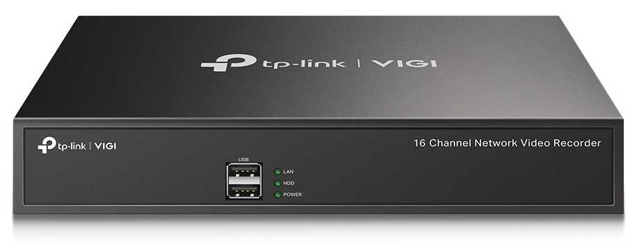 IP відеореєстратор TP-Link VIGI NVR1016H Black www.bd.in.ua Безпечний Дім