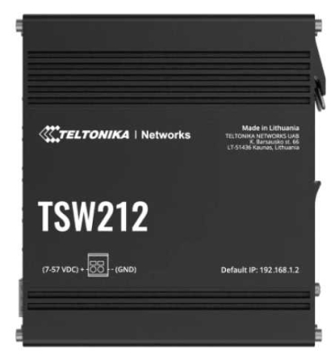 Керований комутатор Teltonika TSW212 www.bd.in.ua Безпечний Дім