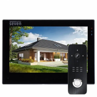 Комплект домофону SEVEN Systems DP-7577/07Kit black www.bd.in.ua Безпечний Дім