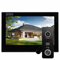 Комплект домофону SEVEN Systems DP-7577/02Kit black www.bd.in.ua Безпечний Дім