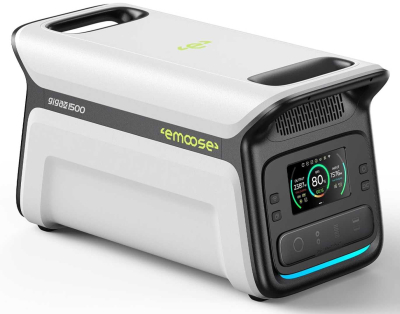 Зарядна станція Emoose TF-PS-021PLG14 Li-ion, 2400W, 1502.2Wh www.bd.in.ua Безпечний Дім