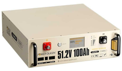 Акумулятор Power Queen P51.2V100-100-COM-16-S3U LiFePO4 51.2V 5120Wh www.bd.in.ua Безпечний Дім