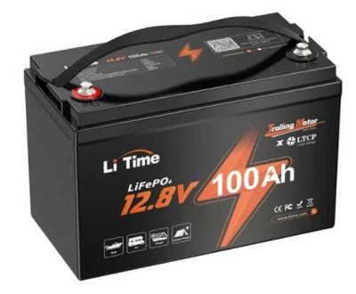 Акумулятор Li-Time LiFePO4 LT12V100 Deep Cycle (L12V100-100-TM-4-A100) www.bd.in.ua Безпечний Дім