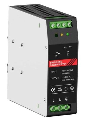 Блок безперервного живлення Kraft PSU-1210DIN з кріпленням на DIN-рейку www.bd.in.ua Безпечний Дім