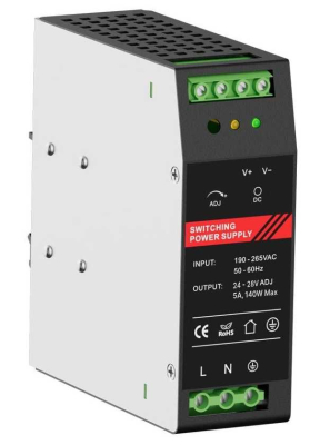 Блок безперервного живлення Kraft PSU-2405DIN 24V з кріпленням на DIN-рейку www.bd.in.ua Безпечний Дім