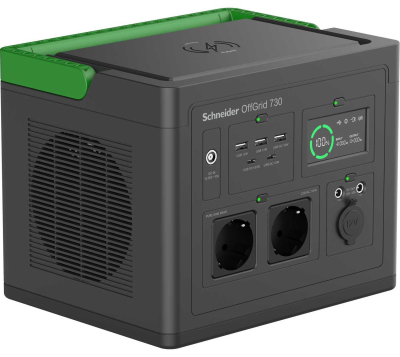 Зарядна станція Schneider Electric 730 700W 738Wh (PPS730-GR) www.bd.in.ua Безпечний Дім