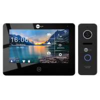 Комплект домофону Neolight NeoKIT HD Pro WF Black www.bd.in.ua Безпечний Дім