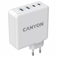 Мережевий адаптер Canyon H-65 white (GAN 100W) www.bd.in.ua Безпечний Дім