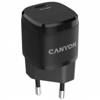 Мережевий адаптер Canyon H-08 black (PD 20W) www.bd.in.ua Безпечний Дім