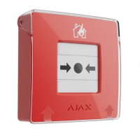 Тривожна кнопка
 Ajax ManualCallPoint (Red) www.bd.in.ua Безпечний Дім