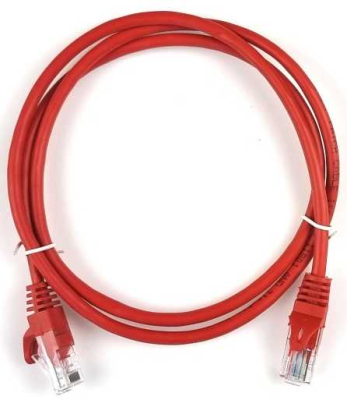 Патч-корд E-server UTP Cat.5e 1м (CAT.5E UTP CORD-1M-RED) www.bd.in.ua Безпечний Дім