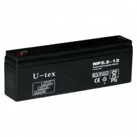 Акумулятор U-TEX 12В / 2,2 Ah www.bd.in.ua Безпечний Дім