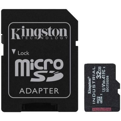 Карта памяті Kingston 32GB microSDHC class 10 UHS-I V30 A1 (SDCIT2/32GB) www.bd.in.ua Безпечний Дім