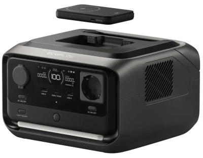 Зарядна станція Ecoflow RIVER 3 Plus Wireless (EFRIVER3PLUS-W-EU-CBOX) www.bd.in.ua Безпечний Дім
