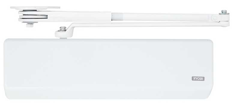 Дотягувач дверей RYOBI 4550 DS-4550P 1400 мм White (RY27000005127) www.bd.in.ua Безпечний Дім