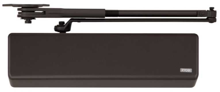 Дотягувач дверей RYOBI 4550 DS-4550P 1400 мм Dark Bronze (RY27000005125) www.bd.in.ua Безпечний Дім