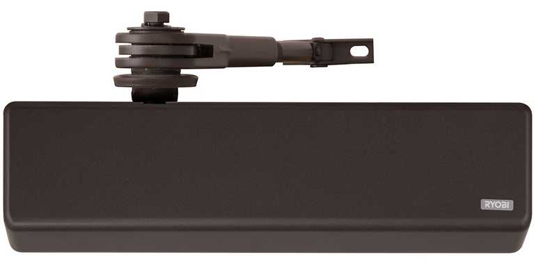 Дотягувач дверей RYOBI 4550 DS-4550 1600 мм Dark Bronze (RY27000005109) www.bd.in.ua Безпечний Дім