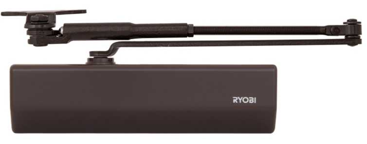Дотягувач дверей RYOBI 2000 DS-2055P 1100 мм Dark Bronze (RYO7000005295) www.bd.in.ua Безпечний Дім