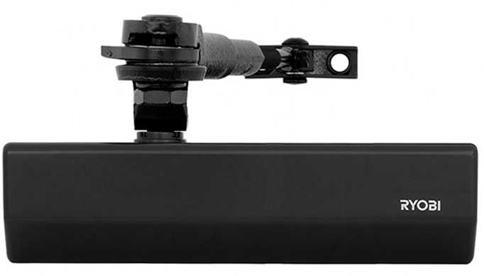 Дотягувач дверей RYOBI DS-2055V Black (RYO7000026427) www.bd.in.ua Безпечний Дім