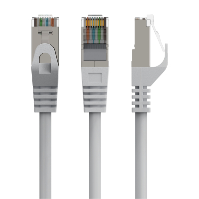 Патч-корд CABLEXPERT SFTP CAT6A 1 м (PP6A-LSZHCU-1M) www.bd.in.ua Безпечний Дім