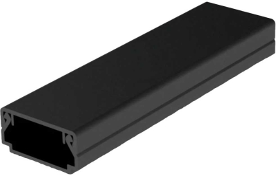 Короб кабельний Kopos LHD 25X15 FD чорний (LHD 25X15_FD) www.bd.in.ua Безпечний Дім